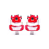 Power Stop 94-98 Ford Mustang Front Red Calipers w/Brackets - Pair - S4378