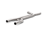 Akrapovic 15-17 Porsche Cayenne GTS (958 FL) Evolution Link Pipe Set (Titanium) - E-PO/T/3