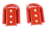 Ford Racing 21-23 Bronco Rear Tow Hook Pair - Red - M-18954-BTHR