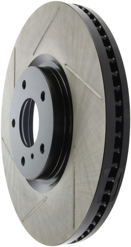 StopTech Power Slot 07-08 Infiniti G35 2WD / 08 G37 Coupe SportStop Slotted Front Right Rotor - 126.42095SR