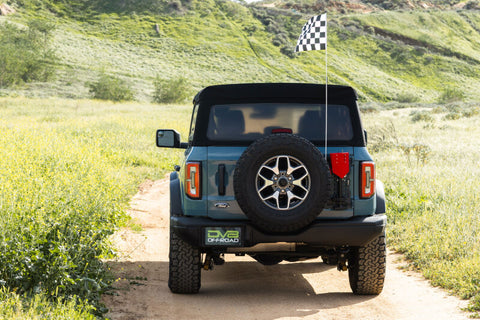 DV8 Offroad 2021-2025 Ford Bronco Tailgate Reinforcement Molle Panel - TCBR-04