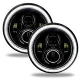 Oracle Jeep Wrangler JL/Gladiator JT 7in. High Powered LED Headlights (Pair) - White - 5769J-001