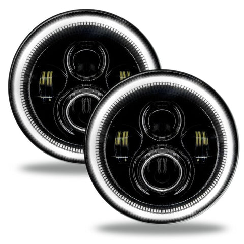 Oracle Jeep Wrangler JL/Gladiator JT 7in. High Powered LED Headlights (Pair) - White - 5769J-001