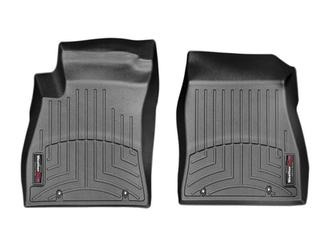 WeatherTech 2013+ Nissan Sentra Front FloorLiners - Black - 446681