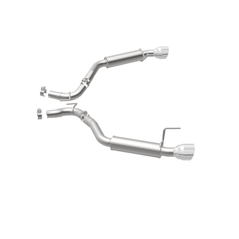 MagnaFlow Axle Back, SS, 2.5in, Competition, Dual Split Polish 4.5in Tip 2015 Ford Mustang Ecoboost - 19179