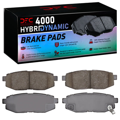 DFC 06-26 Toyota Gr86 Rear 4000 Hybridynamic Brake Pads - 4000-1124-00