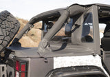 Rampage 2007-2018 Jeep Wrangler(JK) Unlimited 4-Door Trailview Tonneau Top - Black Diamond - 990135