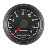 Autometer 99-07 Ford Powerstroke/SD Black Triple Pillar Gauge Kit - 7077