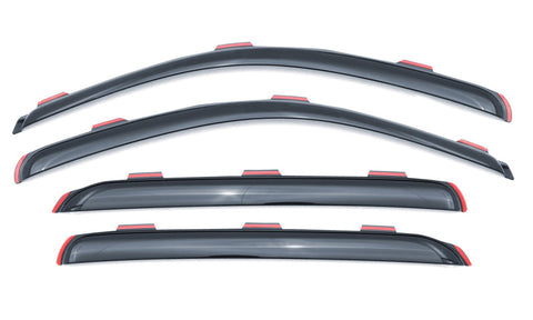 Lund 16-19 Chevrolet Cruze Sedan Ventvisor Elite Window Deflectors - Smoke (4 Pc.) - 184712