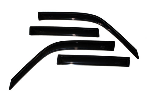 AVS 91-97 Toyota Land Cruiser Ventvisor Outside Mount Window Deflectors 4pc - Smoke - 94016