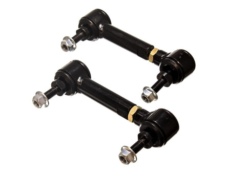Energy Suspension Universal Black 4-3/4in-5-3/4in inAin Range Pivot Style End Link Set - 9.8170G