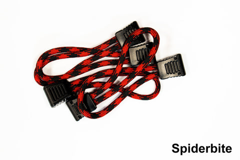 Fishbone Offroad Paracord Zipper Pulls 5 Pcs Spiderbite - FB51279-S