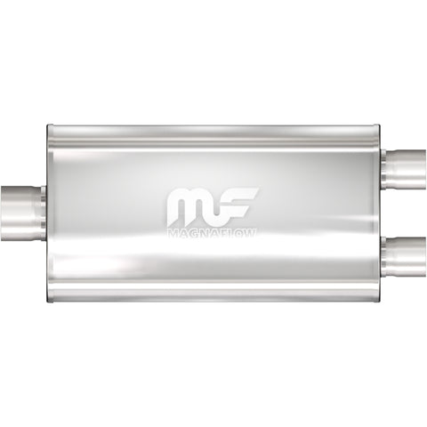 MagnaFlow Muffler 409SS 22x5x11 3/3.5 D/C 6L - 12595