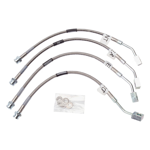 Russell Performance 97-04 Chevrolet Corvette C5 (Including Z06) Brake Line Kit - 692190