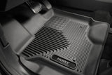 Husky Liners 15-23 Ford F-150 Super/Super Crew Cab WeatherBeater Black Front Floor Liners - 18361