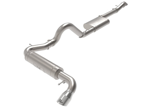 aFe Apollo GT 3in 409 SS Cat-Back Exhaust 2021 Ford Bronco L4-2.3L (t)/V6-2.7L (tt) w/ Polished Tips - 49-43136-P