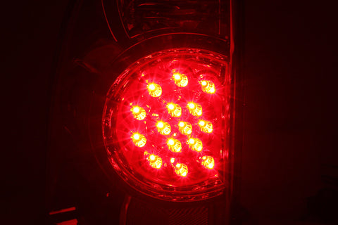 ANZO 2005-2015 Toyota Tacoma LED Taillights Smoke - 311179