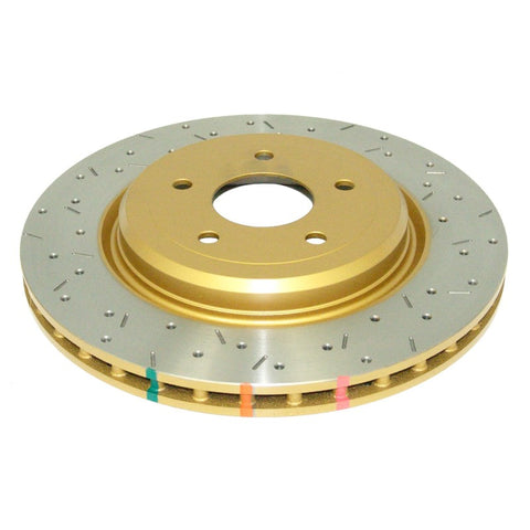 DBA 05-12 Corvette C6 w/Z06 pkg Rear Drilled & Slotted 4000 Series Rotor - 42993XS