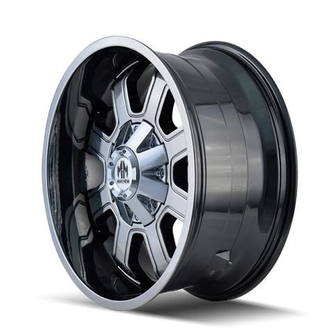 Mayhem 8103 Fierce 20x10 / 5x127 BP / -19mm Offset / 87mm Hub Chrome Wheel - 8103-2152C