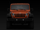 Raxiom 07-18 Jeep Wrangler JK Axial Series LED Front Turn Signals (Smoked) - J119943