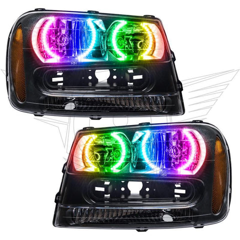 Oracle Chevrolet Trail Blazer 02-09 Halo Kit - ColorSHIFT w/ 2.0 Controller - 3972-333