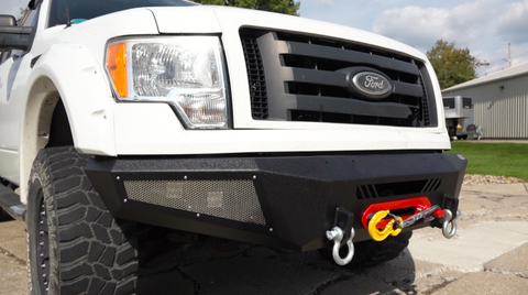 Fishbone Offroad 09-14 Ford F150 Front Bumper - Black - FB22347