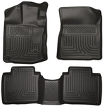 Husky Liners 12-13 Toyota Venza WeatherBeater Black Front & 2nd Seat Floor Liners - 99541