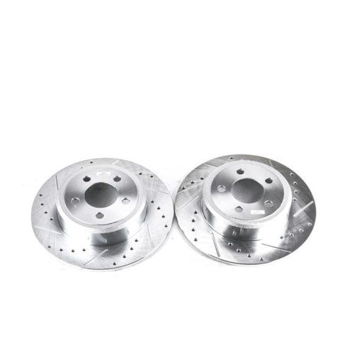 Power Stop 05-19 Chrysler 300 Rear Evolution Drilled & Slotted Rotors - Pair - AR8361XPR