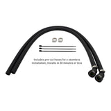 Mishimoto 2025+ RAM 1500 3.0L Hurricane Baffled Oil Catch Can Kit - Black - MMBCC-RAM-25