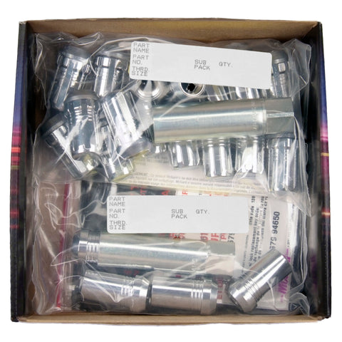 McGard SplineDrive Tuner 5 Lug Install Kit w/Locks & Tool (Cone) M14X1.5 / 22mm Hex - Chrome - 65515