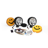 KC HiLiTES Daylighter 6in. Halogen Light 100w Spot Beam (Pair Pack System) - Black SS - 238