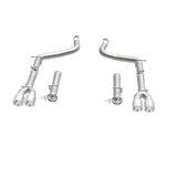 MagnaFlow Axle-Back, SS, 2.5in, Quad Split Rear 3.5in Tip 2015 Dodge Challenger R/T 5.7L - 19210