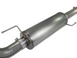 aFe MACHForce XP Exhaust Cat-Back SS-409 4in Polished Tip 11-12 Ford F-150 EcoBoost V6-3.5L (tt) - 49-43041-P