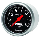 Autometer 2-1/16in 7BAR Digital Stepper Motor Sport-Comp Fuel Pressure Gauge - 3363-M