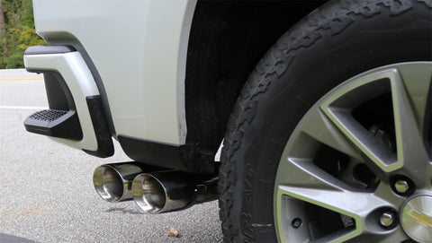 Corsa 2019+ Chevy Silverado 5.3L Crew Cab Short Bed Sport Cat-Back Dual Rear Exit w/ Polished Tips - 21030