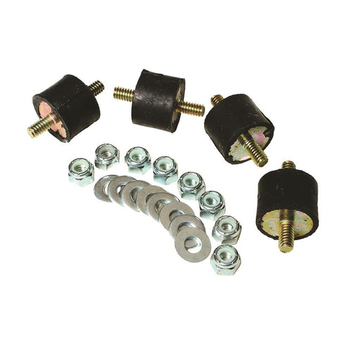Aeromotive Fuel Pump Vibration Dampener Mounting Kit (For In-Line Fuel Pumps) - 11601