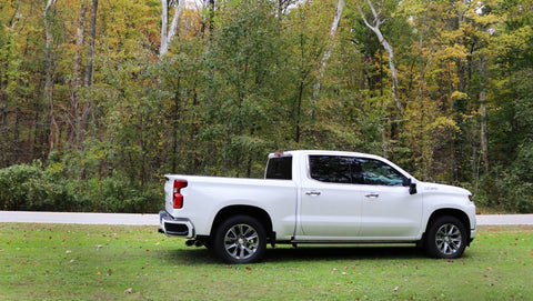 Corsa 2019+ Chevy Silverado 5.3L Crew Cab Short Bed Sport Cat-Back Dual Rear Exit w/ Polished Tips - 21030
