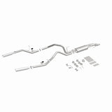 MagnaFlow 11 Ford F-150 3.7L/5.0L/6.2L SS Catback Exhaust Dual Split Rear Exit w/ 3.5in SS Tips - 15460