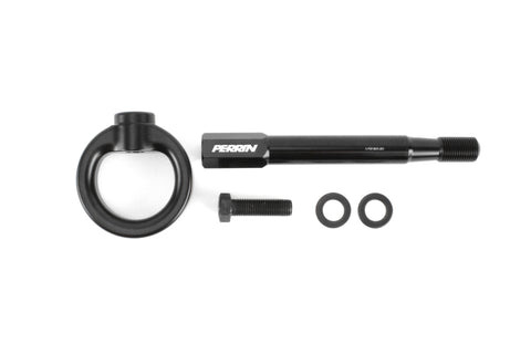 PERRIN 08-14 Subaru WRX/STI (Sedan) / 20-25 Outback All Models Tow Hook Kit (Rear) - Black - PSP-BDY-251BK