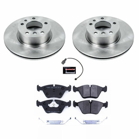 Power Stop 90-95 BMW 525i Front Track Day SPEC Brake Kit - TDSK390