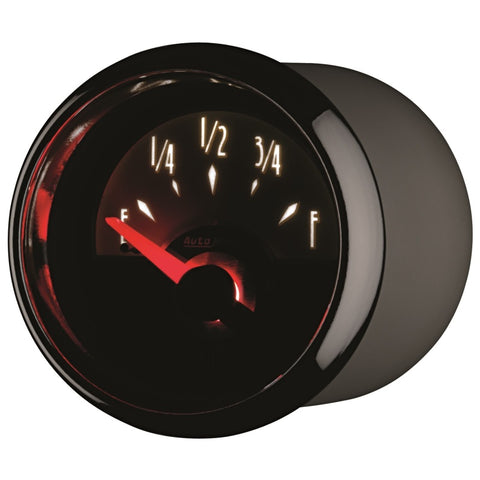 AutoMeter Gauge Fuel Level 2-1/16in. 240 Ohm(e) to 33 Ohm(f) Elec Cruiser - 1117