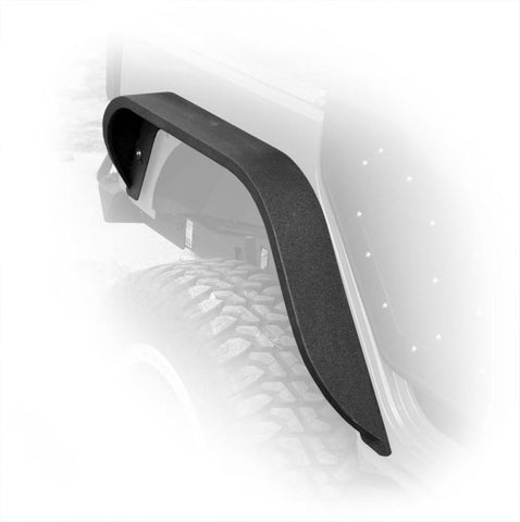DV8 Offroad 07-18 Jeep Wrangler JK Front & Rear Slim Fenders - FENDB-06