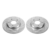 Power Stop 10-11 Kia Soul Front Evolution Drilled & Slotted Rotors - Pair - JBR1521XPR