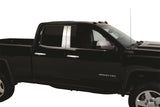 Putco 14-14 Chevrolet Silverado HD - (Ext Cab) - 4pcs Stainless Steel Pillar Posts Classic - 402608