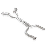 Stainless Works 2016-18 Camaro SS Exhaust 3in X-Pipe AFM Valves NPP Replacement Valves 4in Quad Tips - CA16AVCB