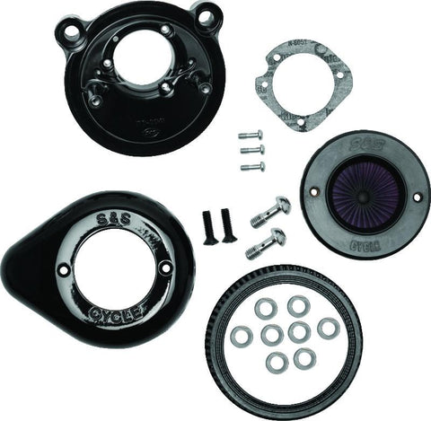S&S Cycle 2007+ XL Models Stealth Air Stinger Kit w/ Gloss Black Teardrop - 170-0726A