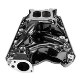 Edelbrock RPM Air-Gap Small Block Ford 351W Intake Manifold - Black Plasma Finish - 7581-BP