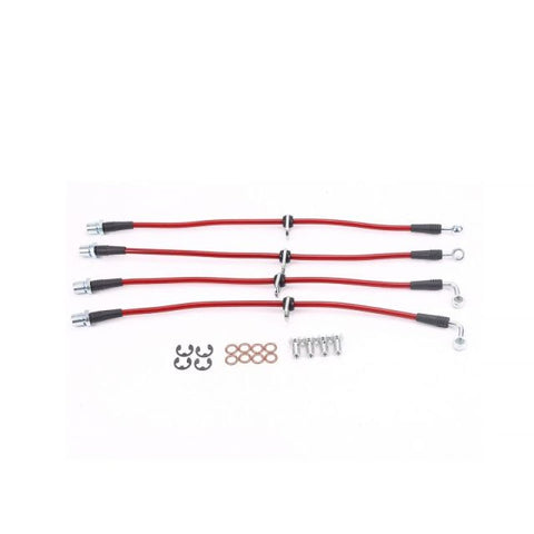 Power Stop 13-16 Scion FR-S Front & Rear SS Braided Brake Hose Kit - BH00105