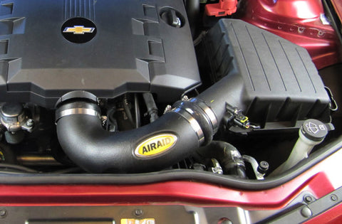 Airaid 2010-2015 Chevy Camaro V6-3.6L F/I Airaid Jr Intake Kit - Oiled / Red Media - 251-715