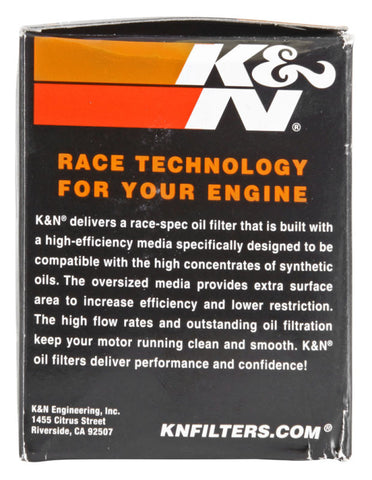 K&N Piaggio 2.156in OD x 3.063in Height Oil Filter - KN-183